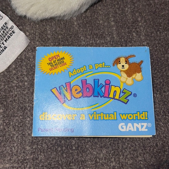 WEBKINZ Ganz MANATEE HM229 Hang/But tag no code stuffed animal plush - Picture 7 of 10